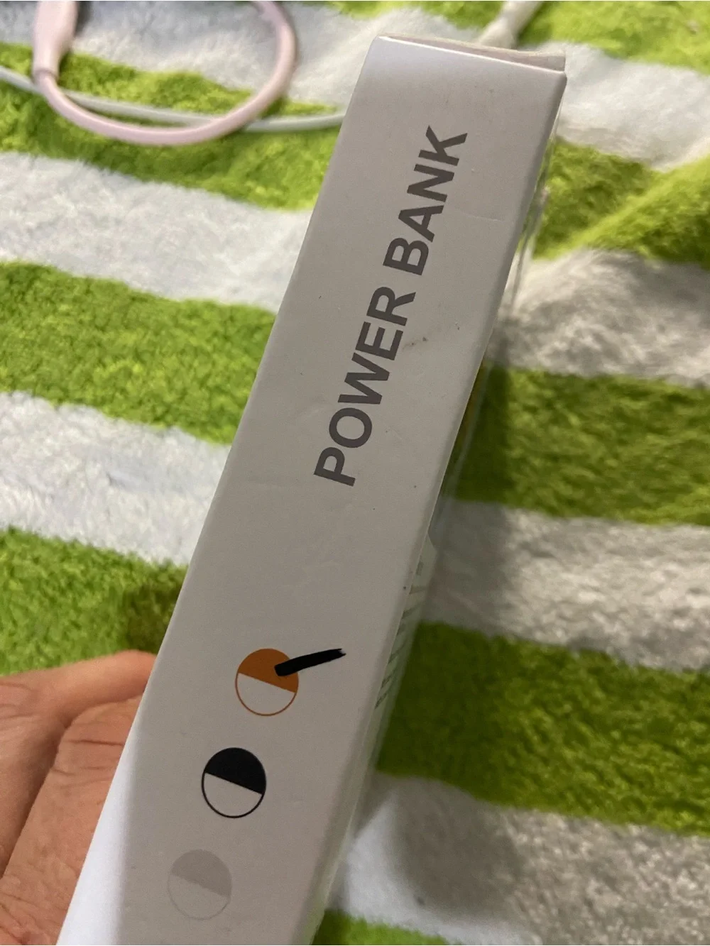 10000mAh Qi2 Magnetic Wireless Power Bank 120W USB-C/USB-A Orange/Black